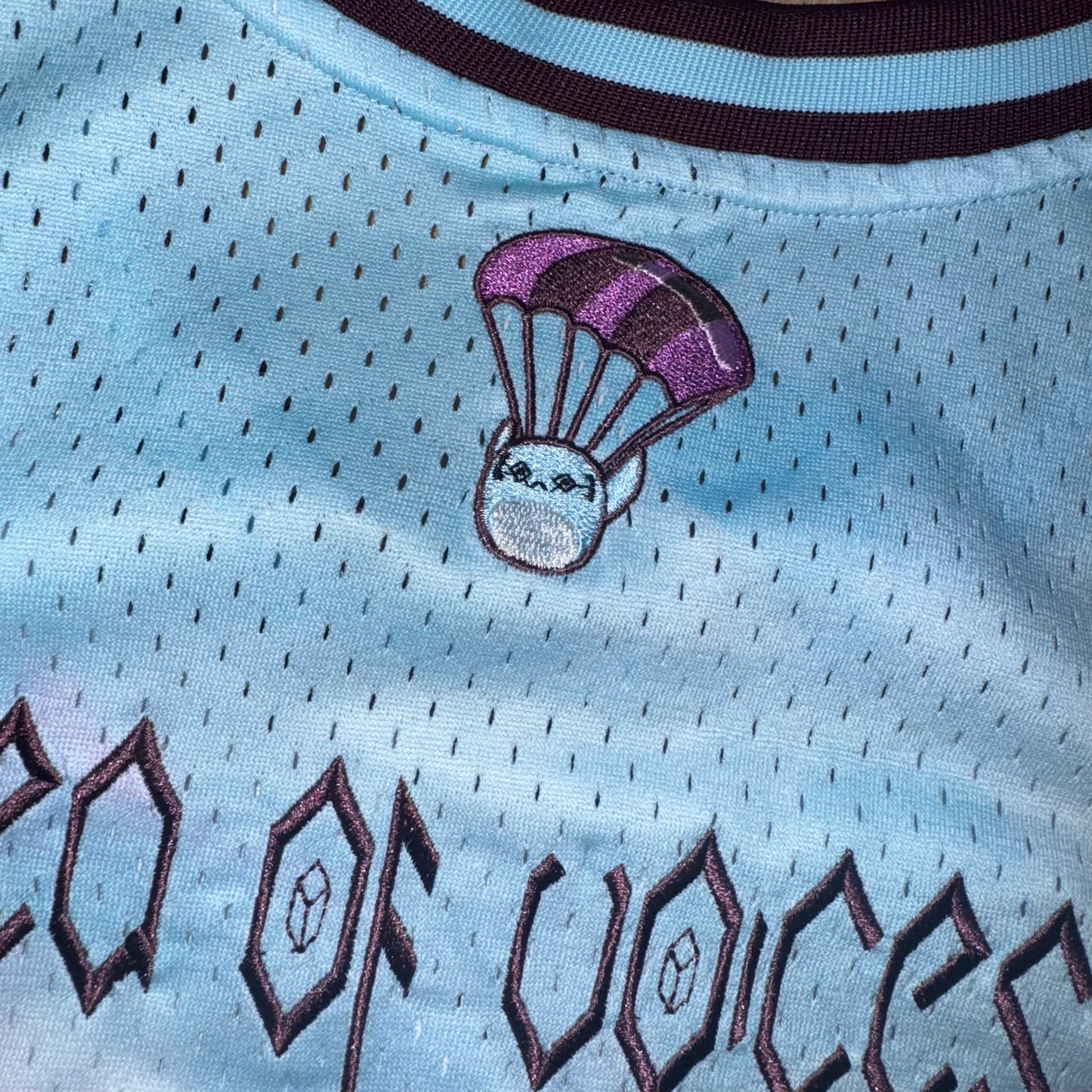 WORLDS EMBROIDERED BASKETBALL JERSEY