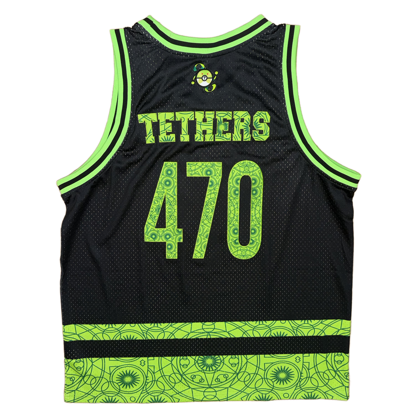 CLOVER EMBROIDERED BASKETBALL JERSEY