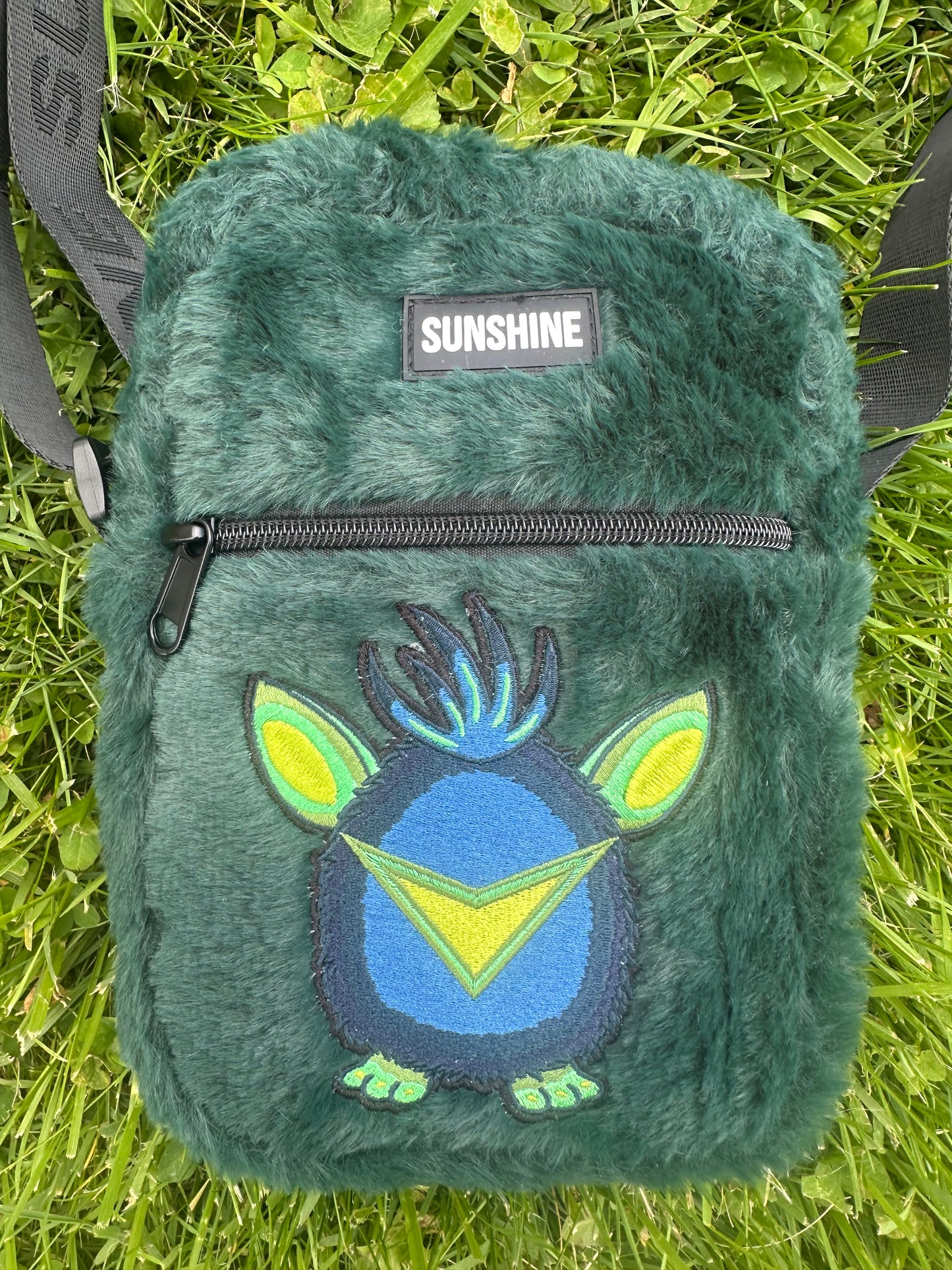 FURWOBBLY FURRY SLING BAG