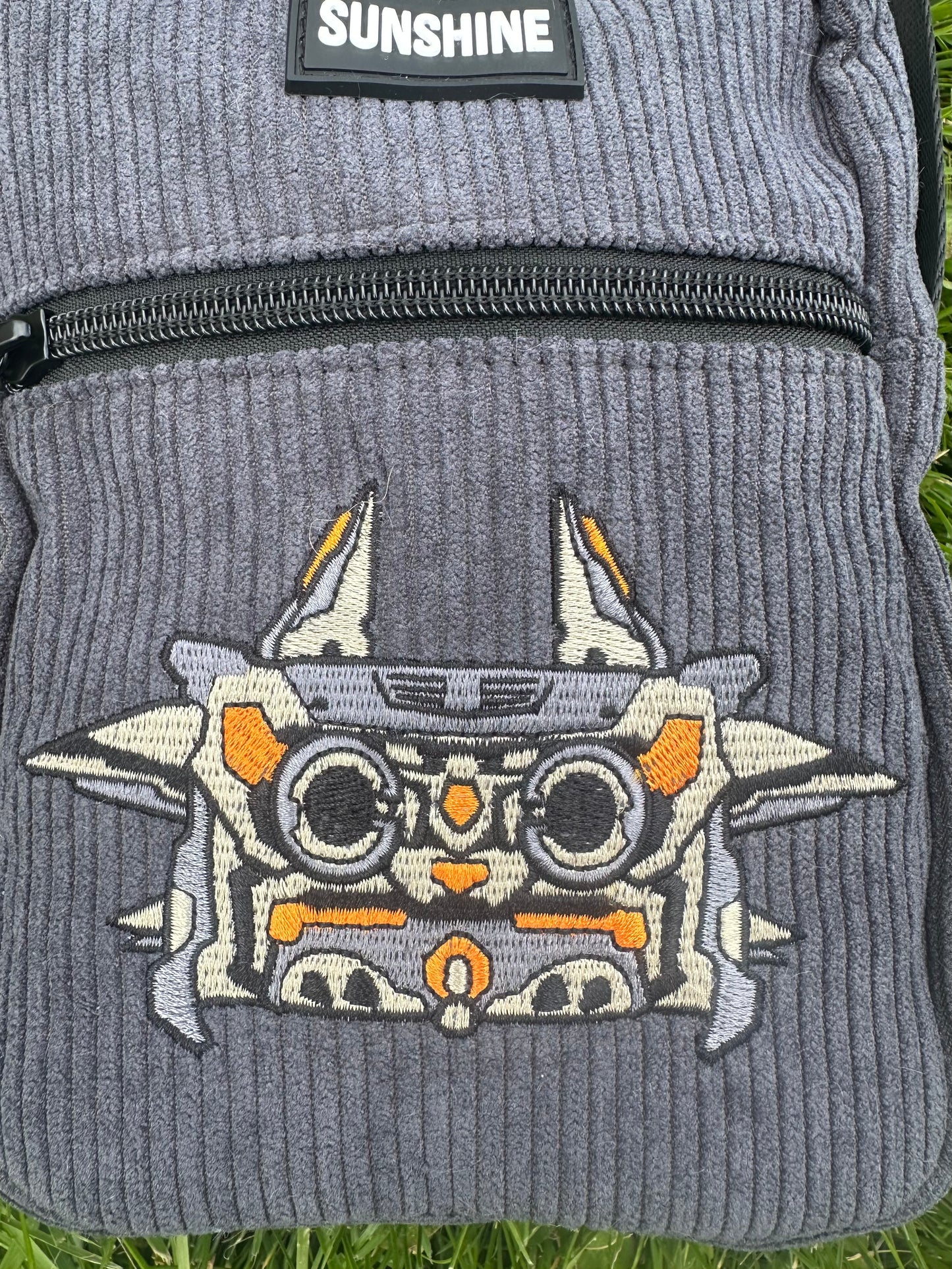 SPACE B CORDUROY SLING BAG