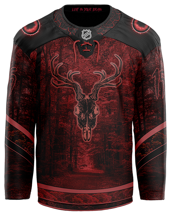 RED ABYSS HOCKEY JERSEY