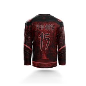 RED ABYSS HOCKEY JERSEY