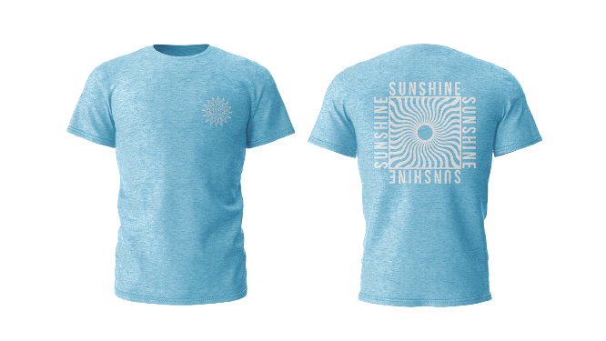 SUNSHINE BLUE T-SHIRT
