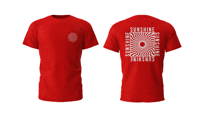 SUNSHINE RED T-SHIRT