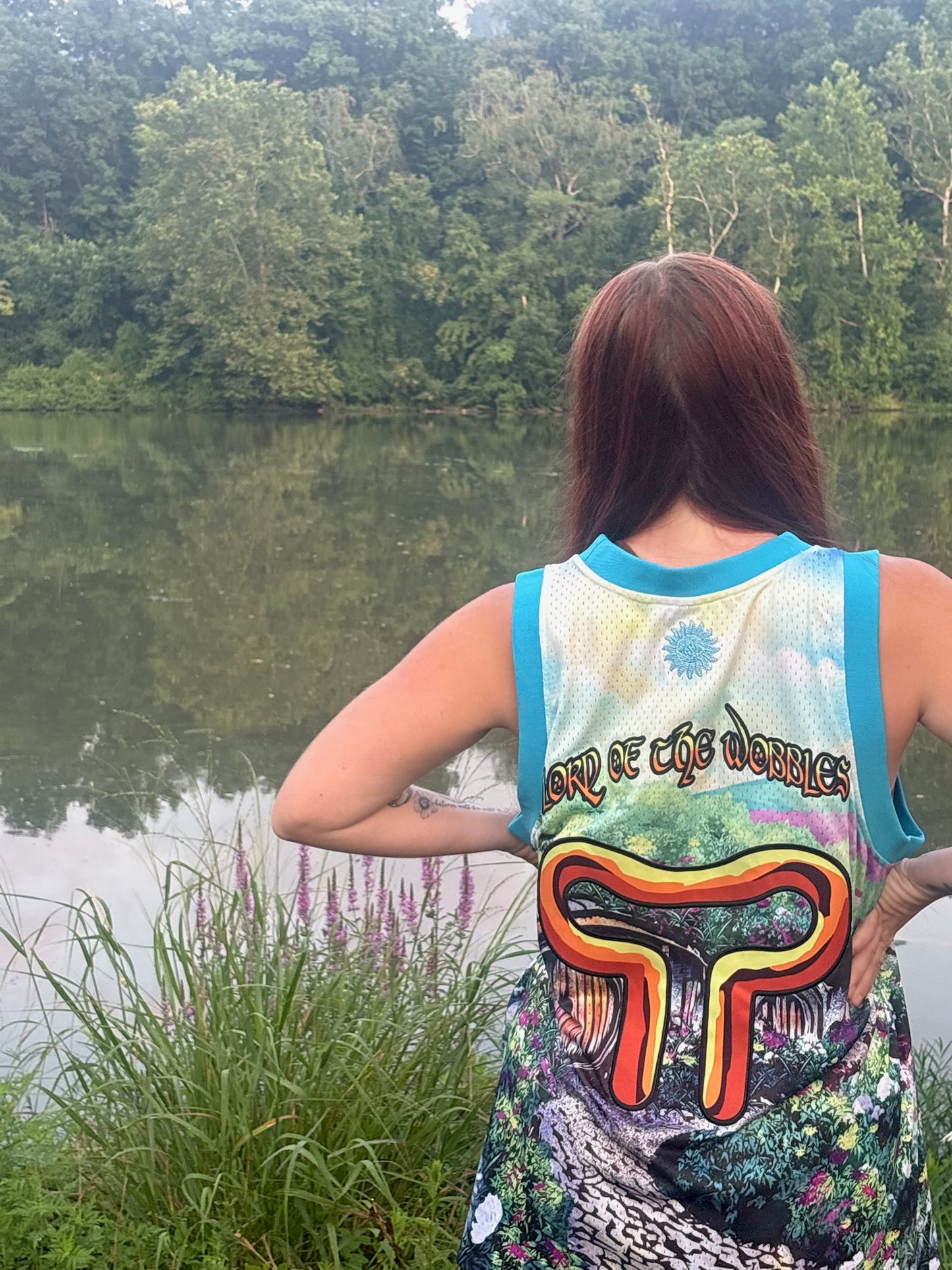 LORD OF THE WOBBLES EMBROIDERED BASKETBALL JERSEY