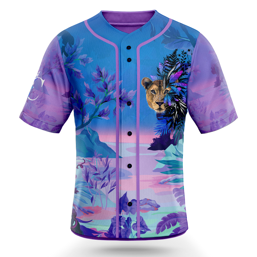 JUNGLE QUEEN BASEBALL JERSEY