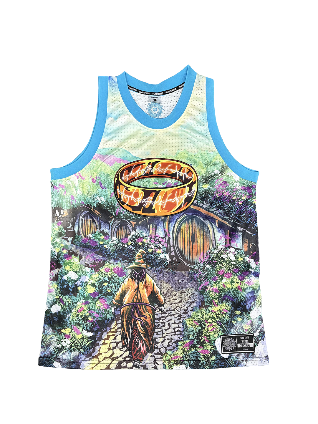 LORD OF THE WOBBLES EMBROIDERED BASKETBALL JERSEY