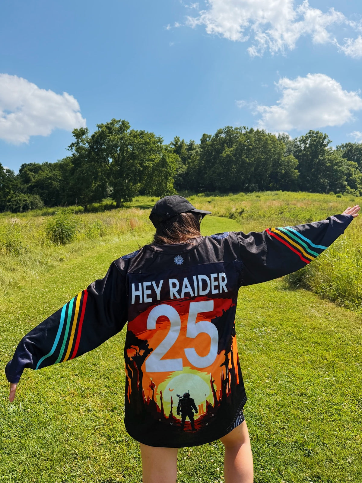 HEY RAIDER HOCKEY JERSEY
