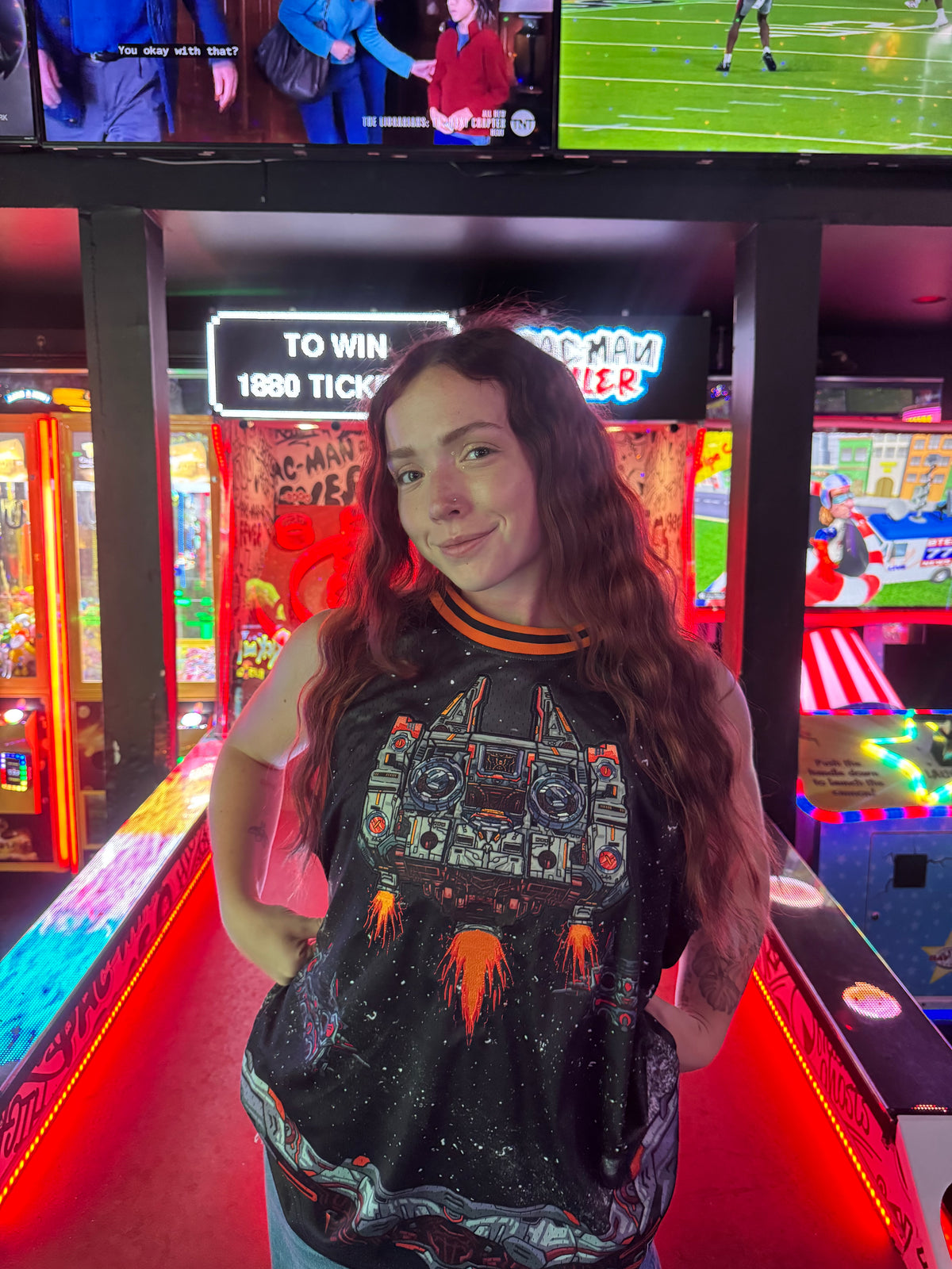 SPACE B EMBROIDERED BASKETBALL JERSEY