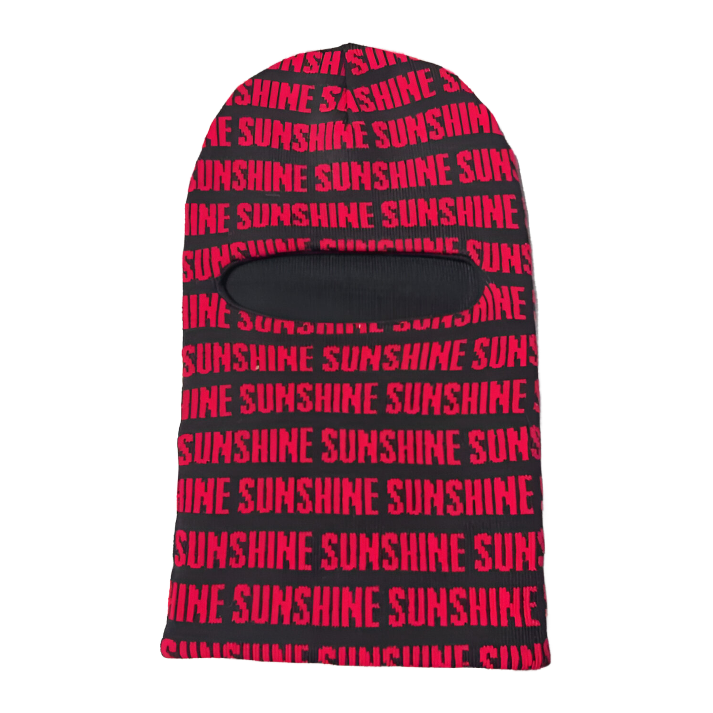 SUNSHINE BLACK & RED BALACLAVA