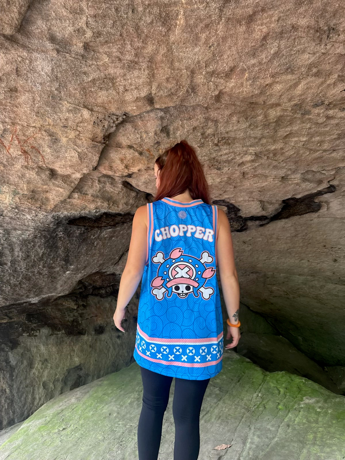TONY TONY EMBROIDERED BASKETBALL JERSEY