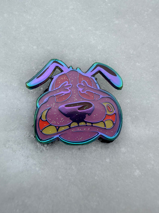 COURAGE GLITTER PIN