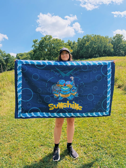 SUNSQUAD FLAG (GET A FREE JERSEY IF YOU FLY THIS AT FESTIVAL - RULES IN THE DESCRIPTION)