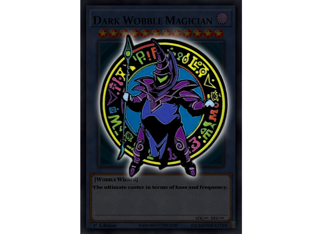 DARK WOBBLE MAGICIAN PIN