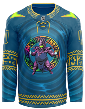 DARK WOBBLE MAGICIAN HOCKEY JERSEY