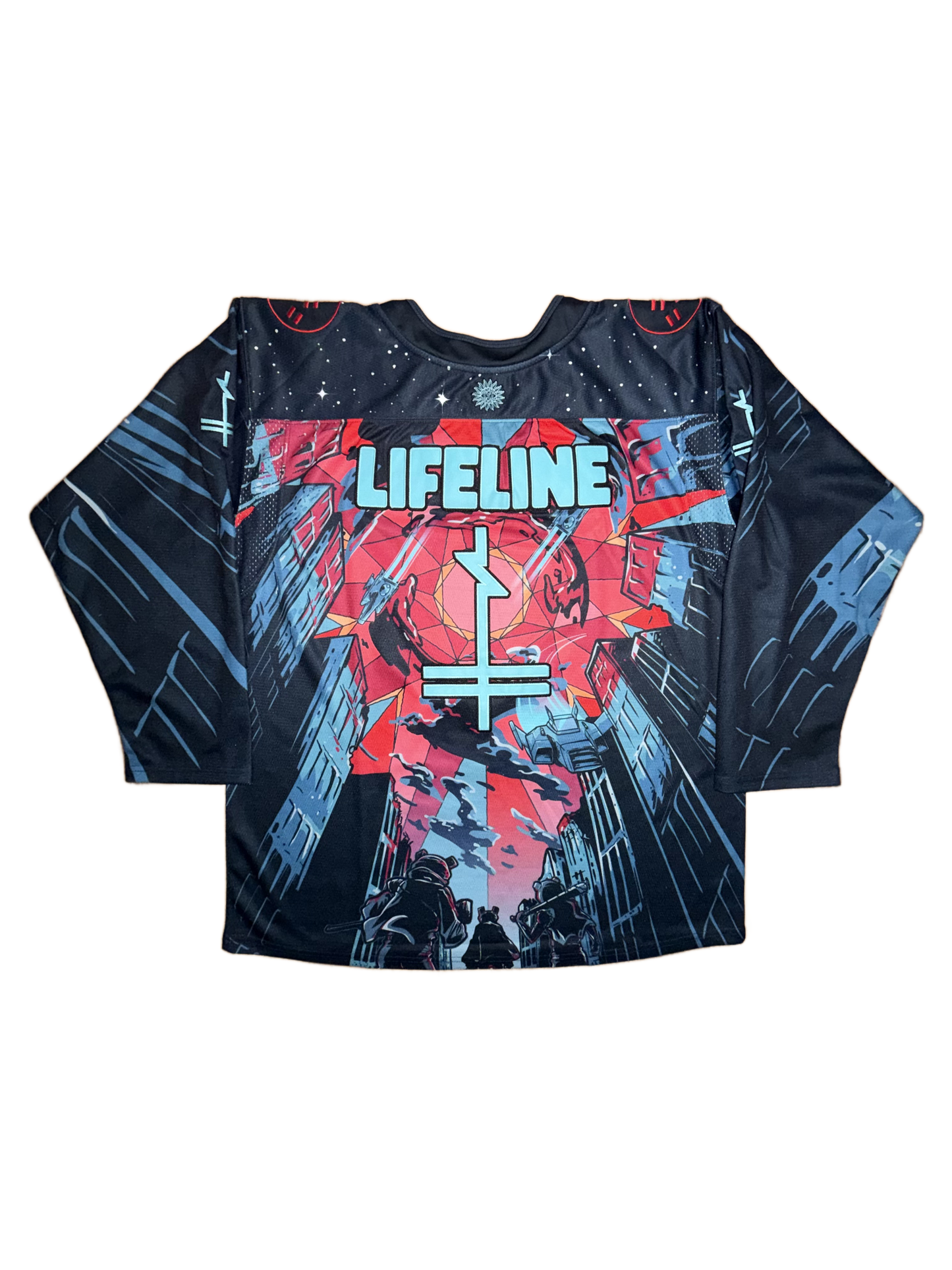 FUTURISTIC THRILLER HOCKEY JERSEY