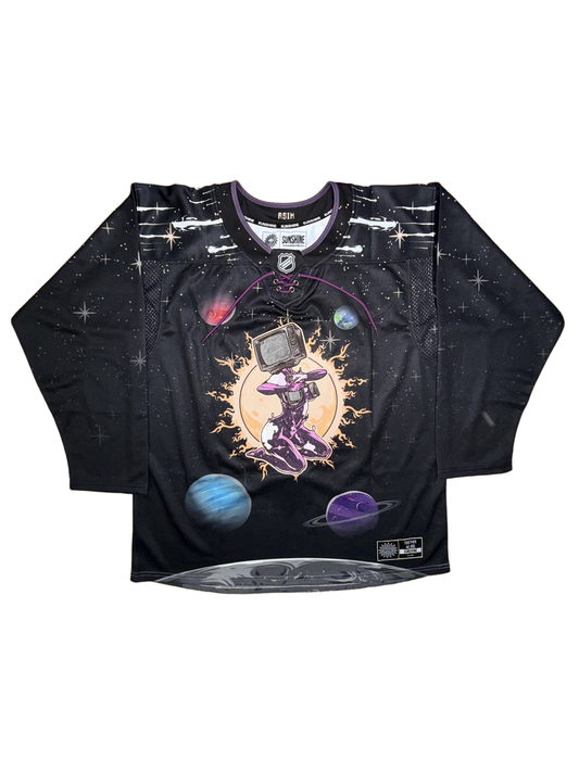 CHANNEL FLIPPING HOCKEY JERSEY