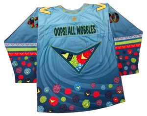 OOPS! ALL WOBBLES HOCKEY JERSEY