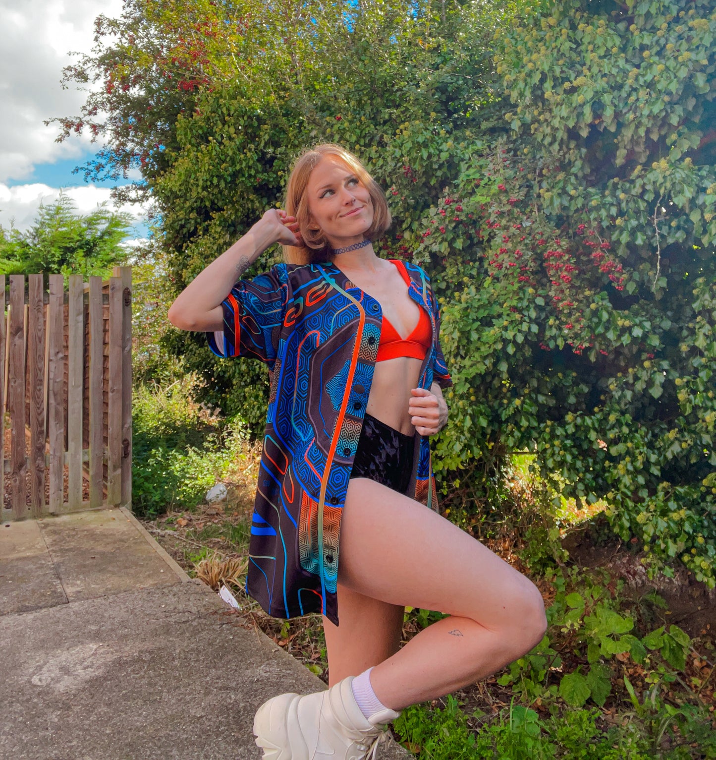 KALEIDOSCOPE BASEBALL JERSEY