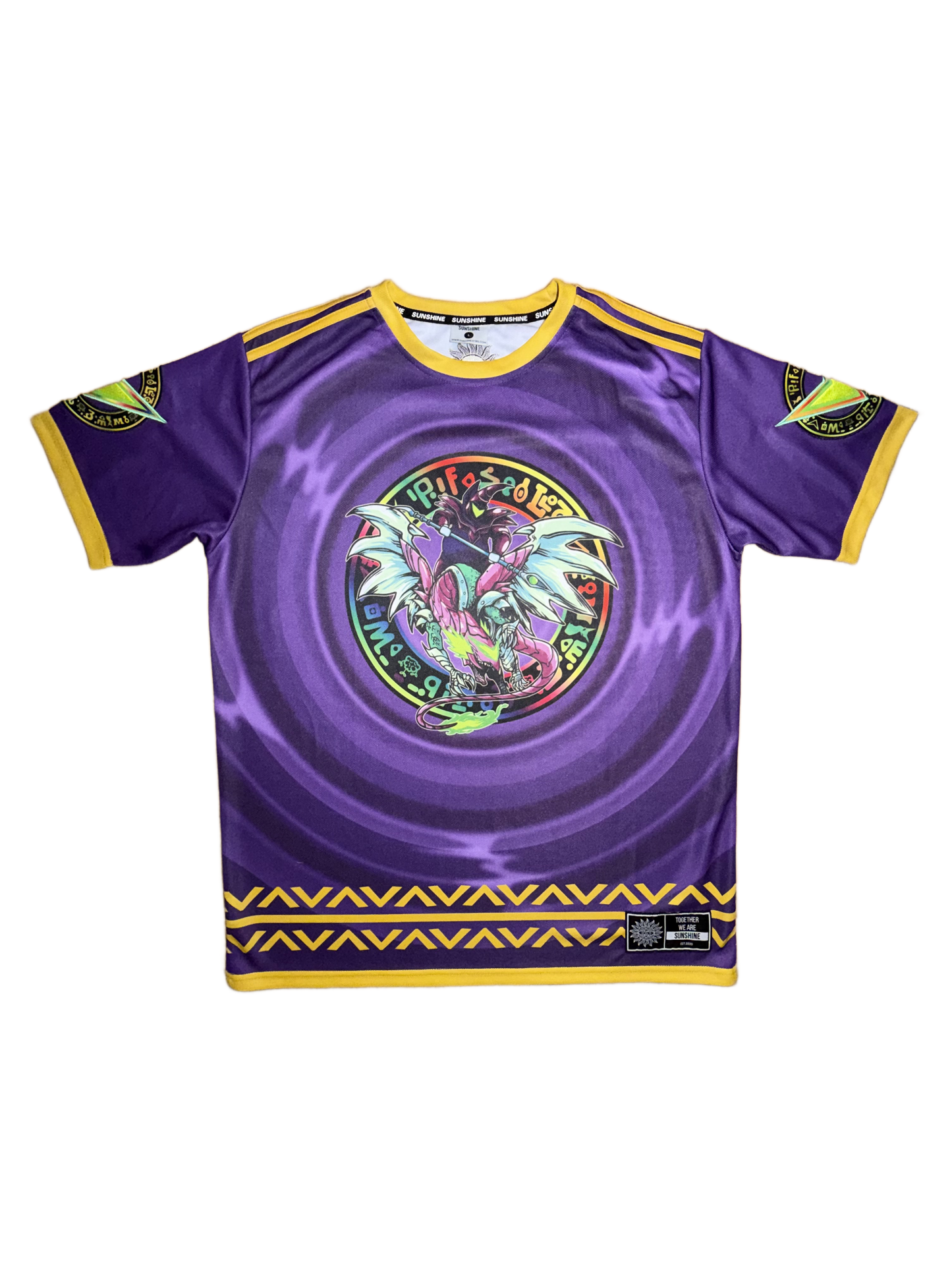 DARK WOBBLE DRAGON SOCCER JERSEY