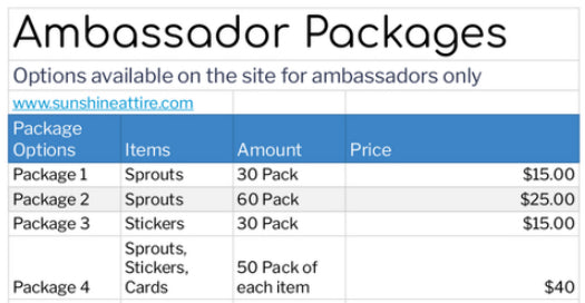 AMBASSADOR PACK 2025