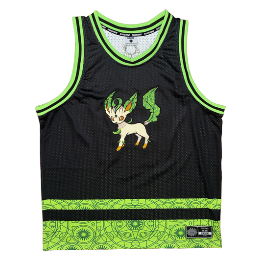 CLOVER EMBROIDERED BASKETBALL JERSEY