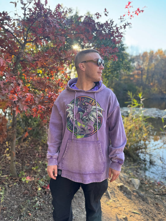 DARK WOBBLE DRAGON HOODIE