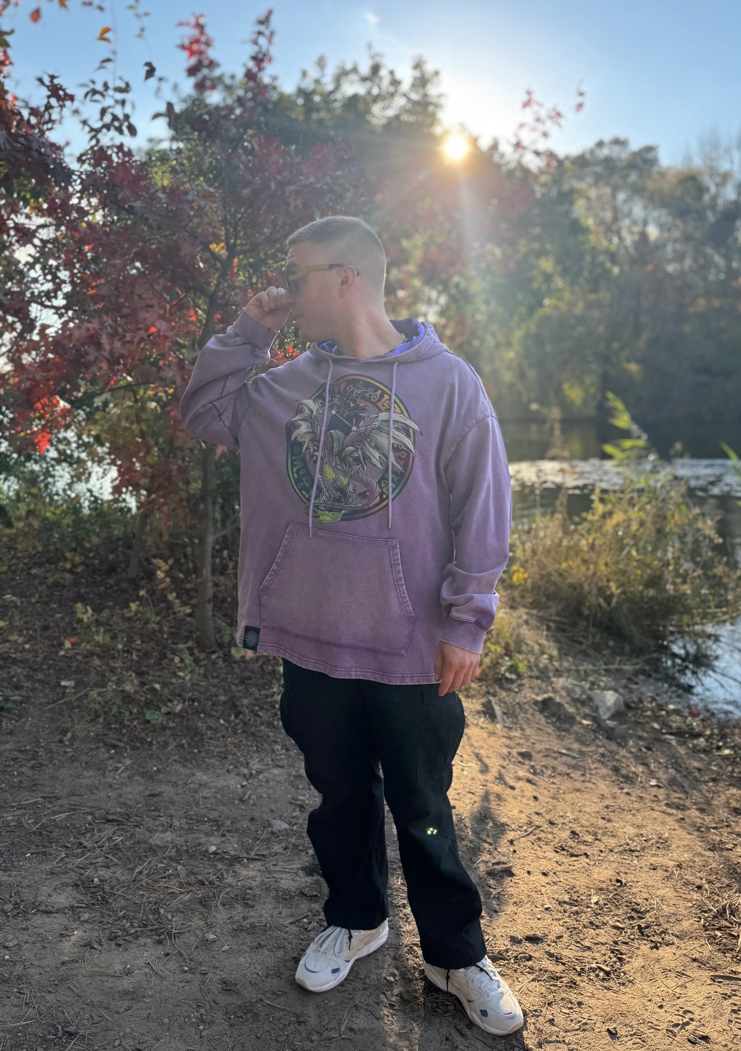 DARK WOBBLE DRAGON HOODIE