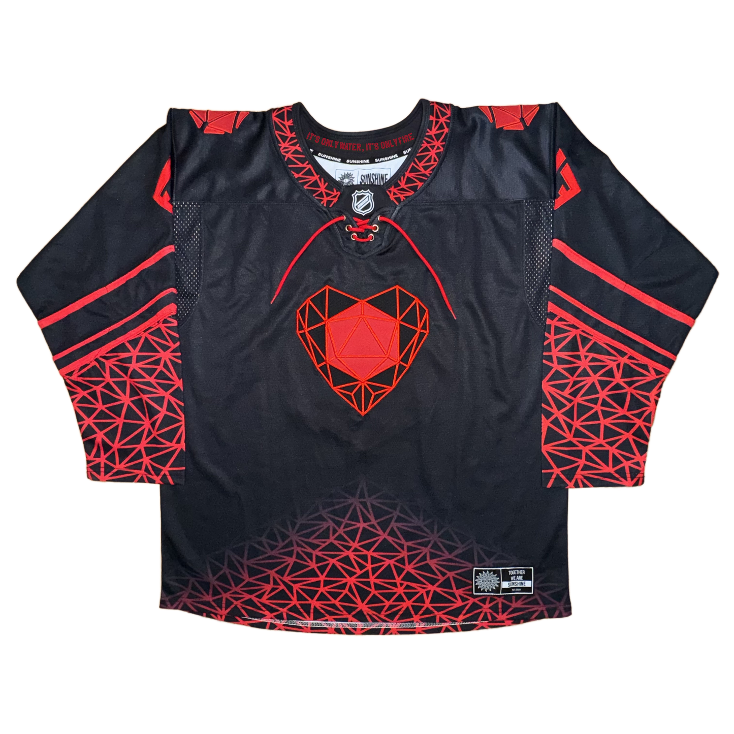 IT'S ONLY LOVE HOCKEY JERSEY