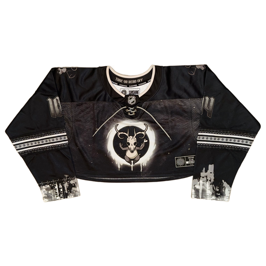 CUBONE'S ABYSS CROPPED HOCKEY JERSEY