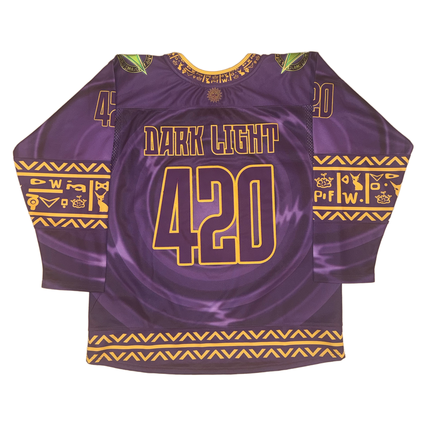 DARK WOBBLE DRAGON HOCKEY JERSEY