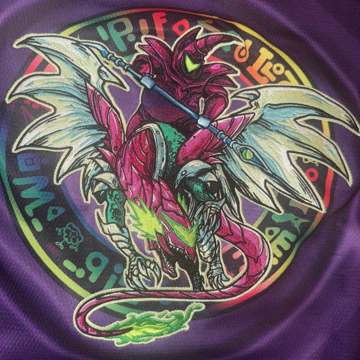 DARK WOBBLE DRAGON HOCKEY JERSEY