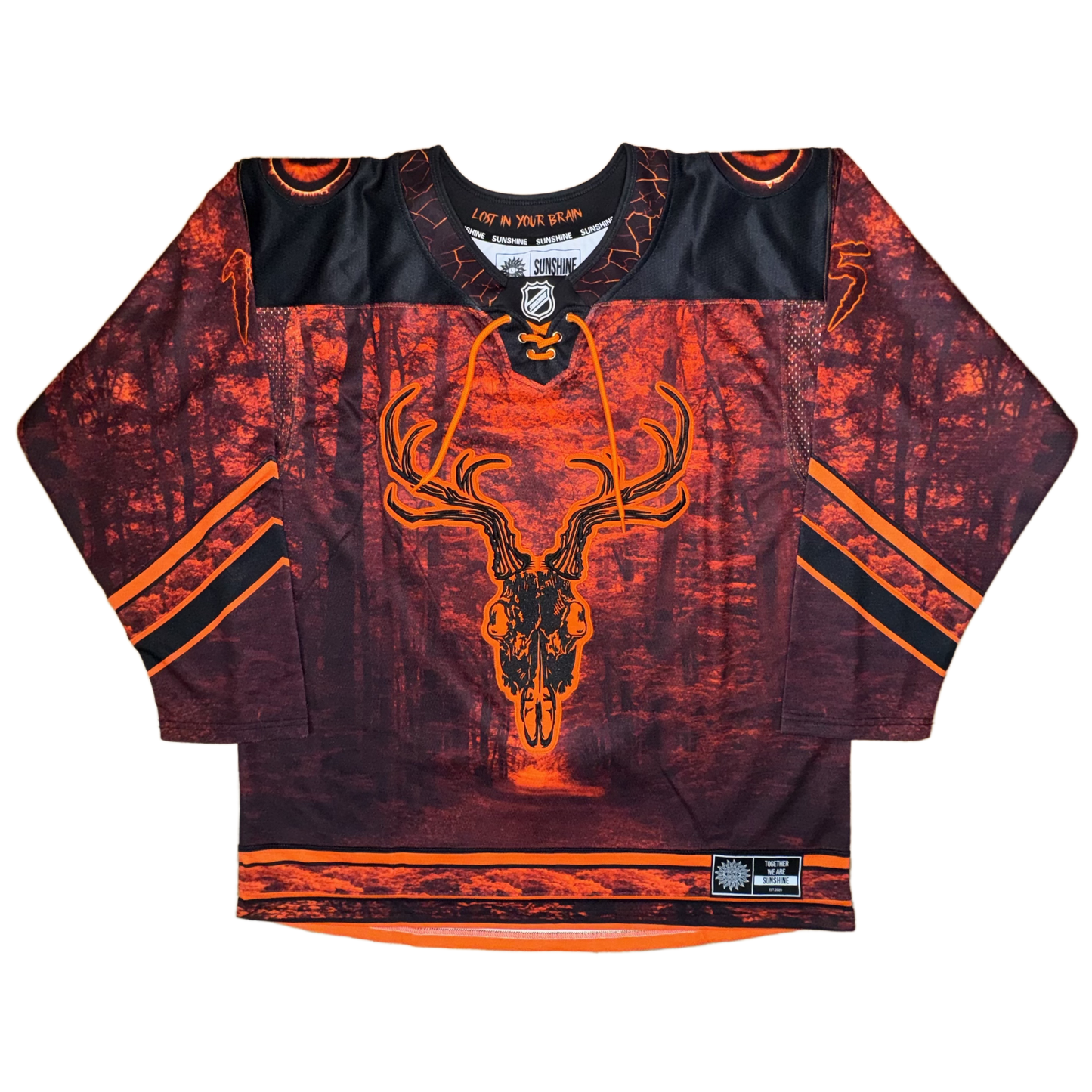 ORANGE ABYSS HOCKEY JERSEY