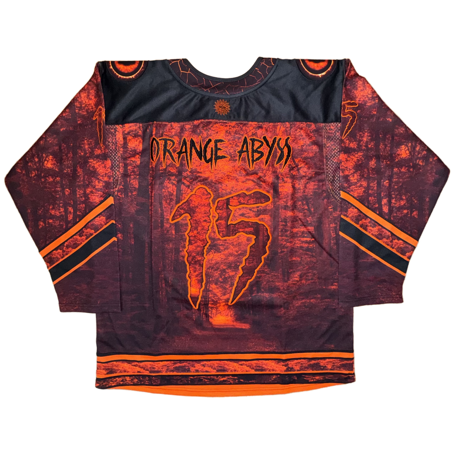 ORANGE ABYSS HOCKEY JERSEY