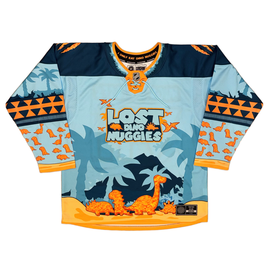 LOST DINO NUGGIES HOCKEY JERSEY