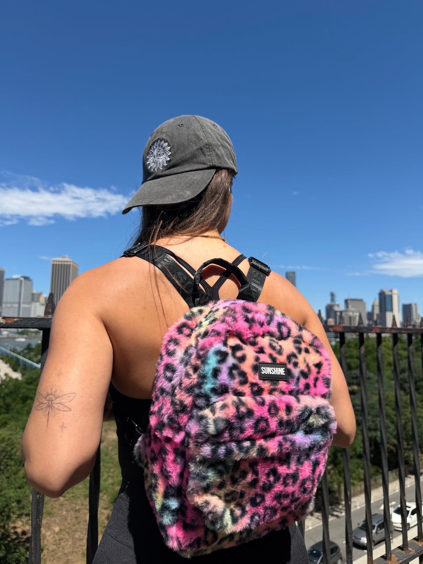SUNSHINE FURRY BACKPACK