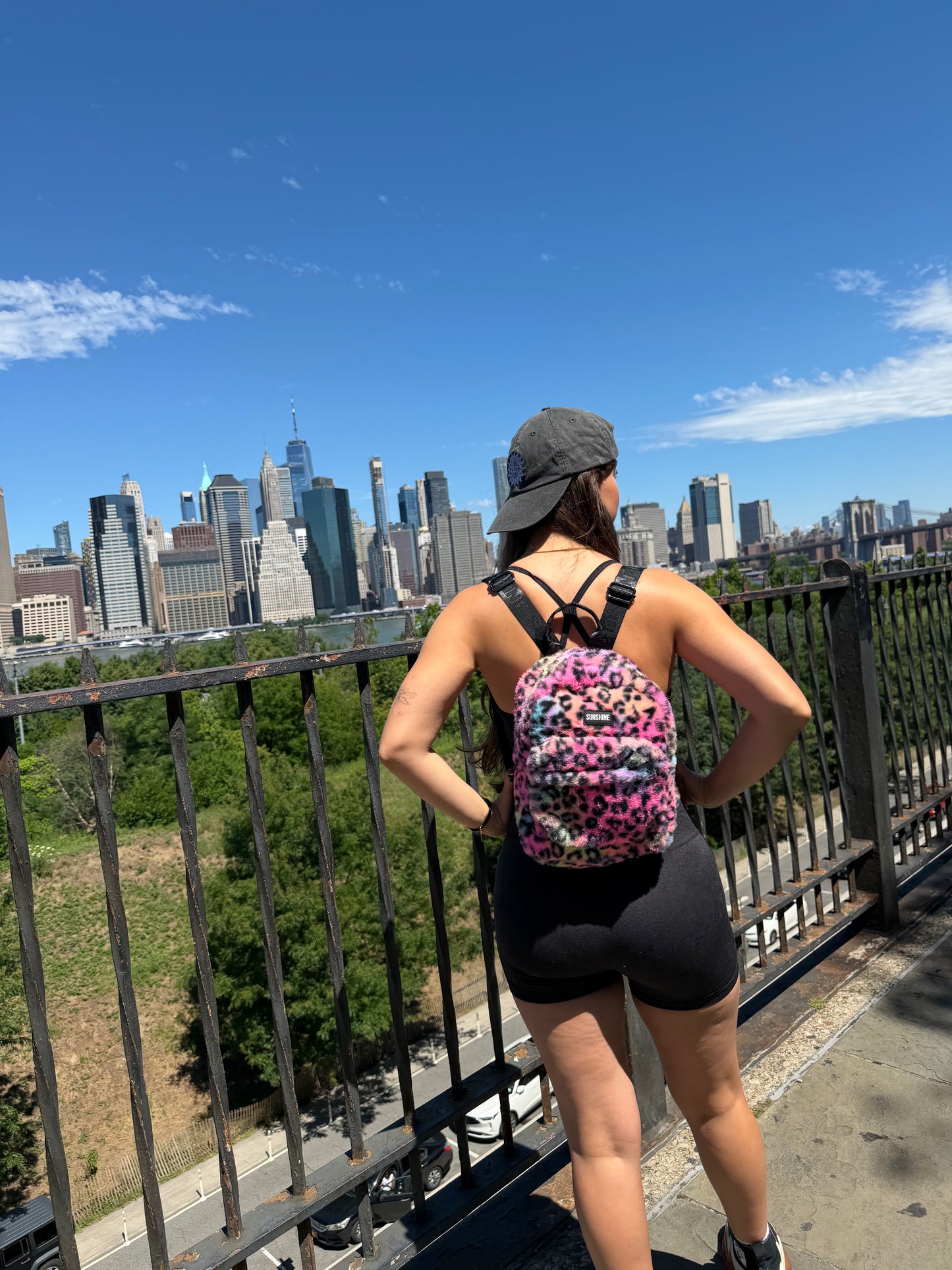 SUNSHINE FURRY BACKPACK