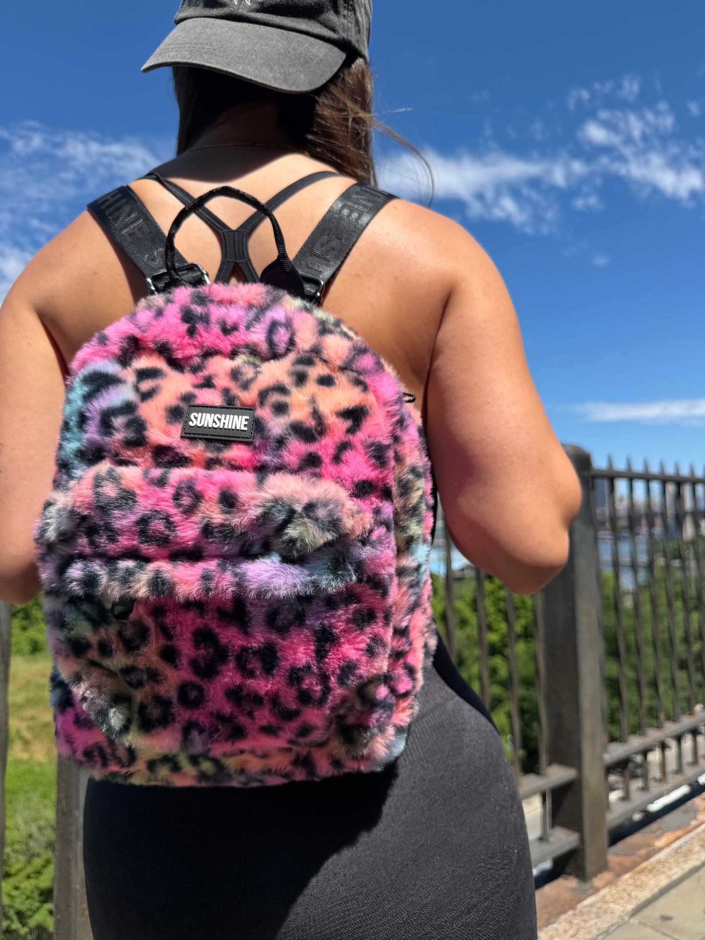 SUNSHINE FURRY BACKPACK