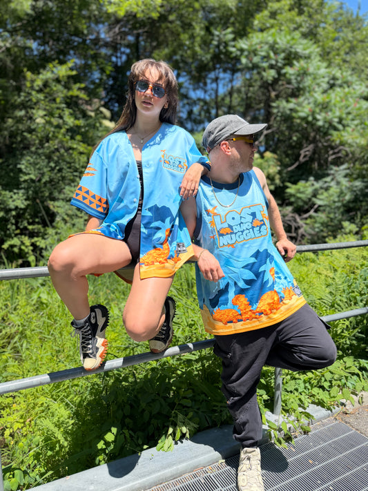 LOST DINO NUGGIES BASEBALL JERSEY