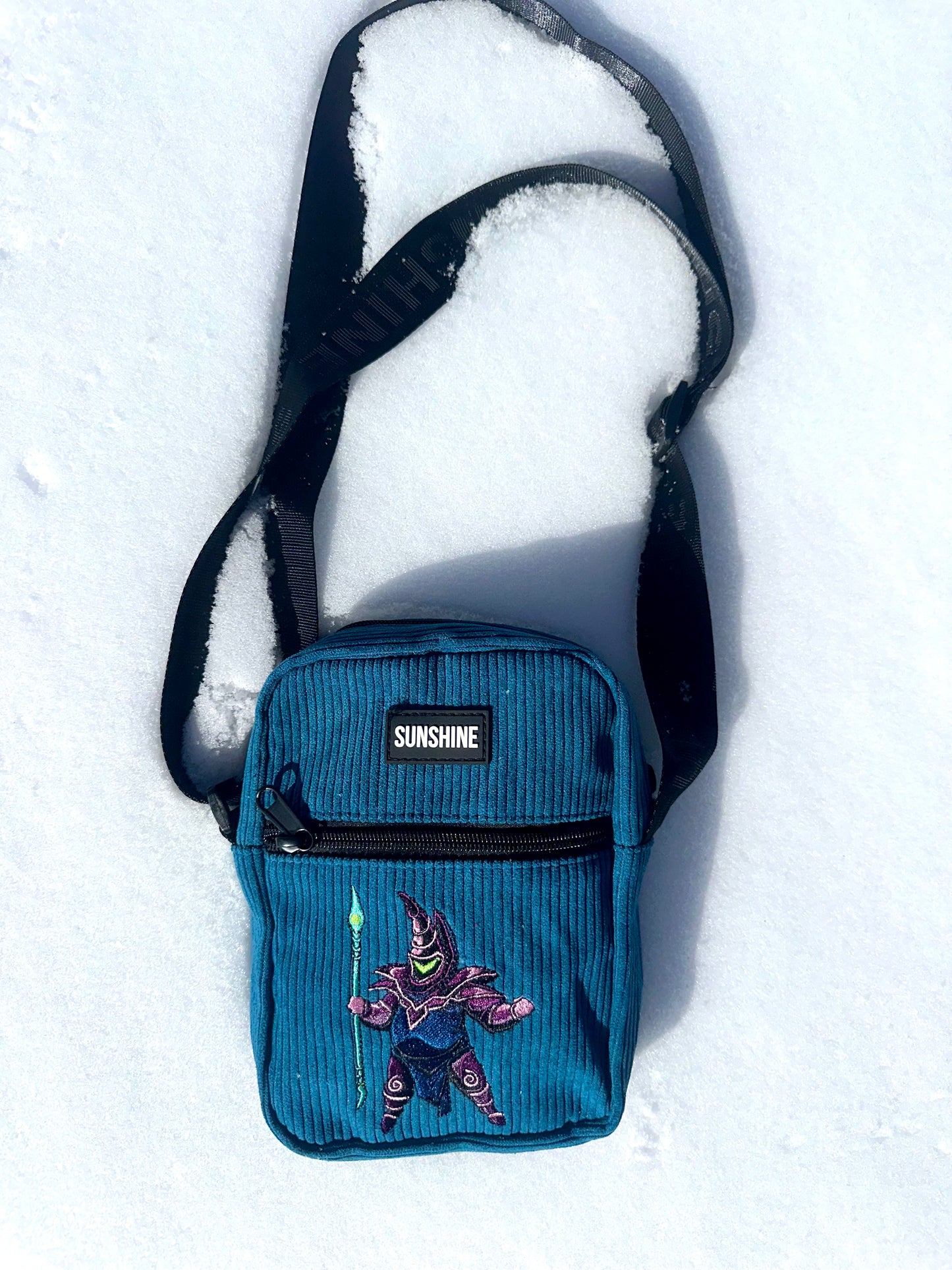 DARK WOBBLE MAGICIAN CORDUROY SLING BAG