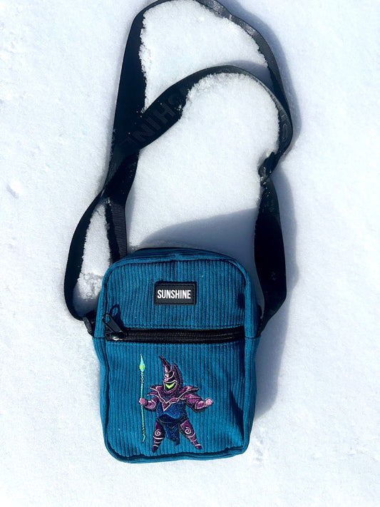 DARK WOBBLE MAGICIAN CORDUROY SLING BAG