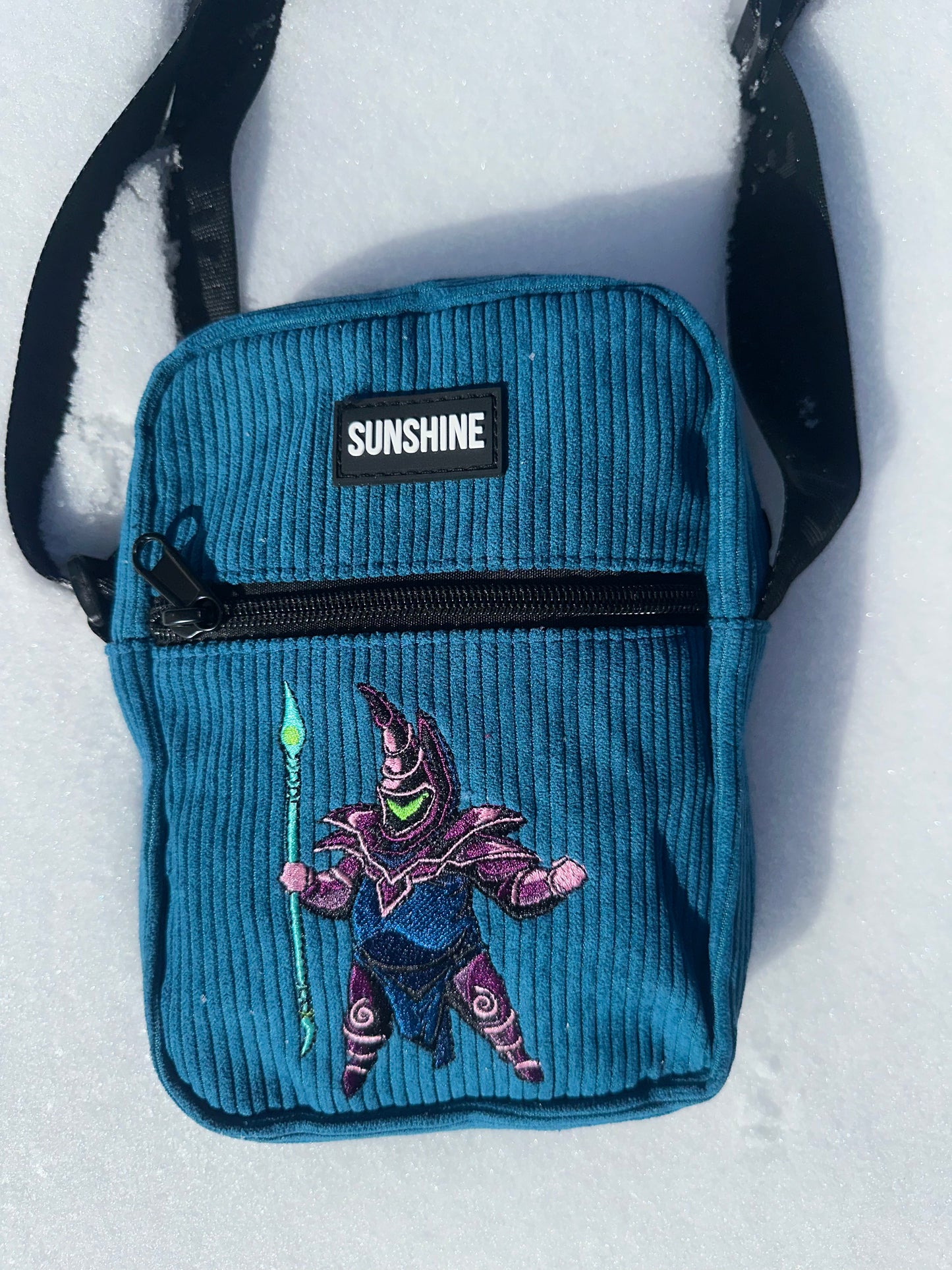 DARK WOBBLE MAGICIAN CORDUROY SLING BAG