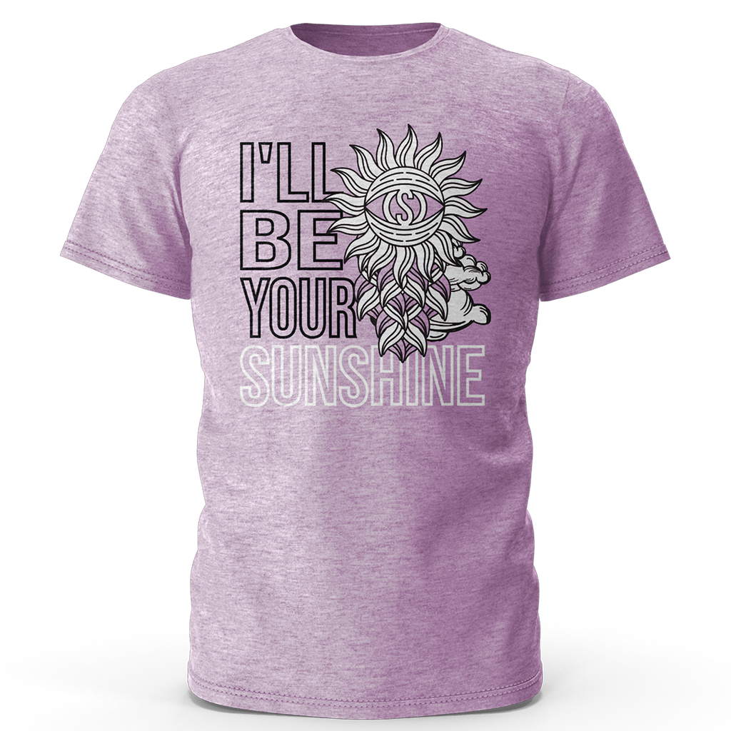 I'LL BE YOUR SUNSHINE LILAC T SHIRT