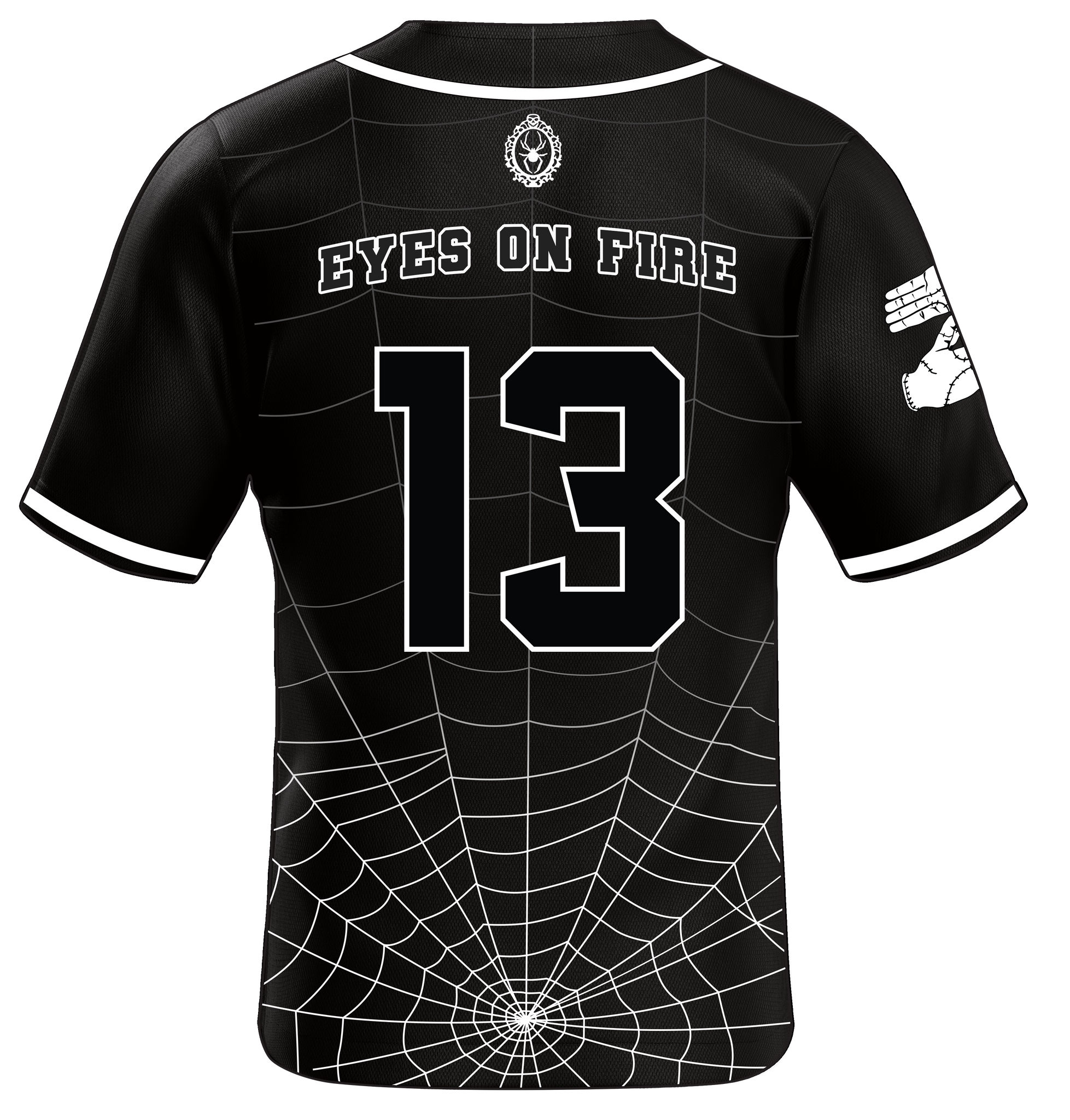 WEDS DEAD BASEBALL JERSEY