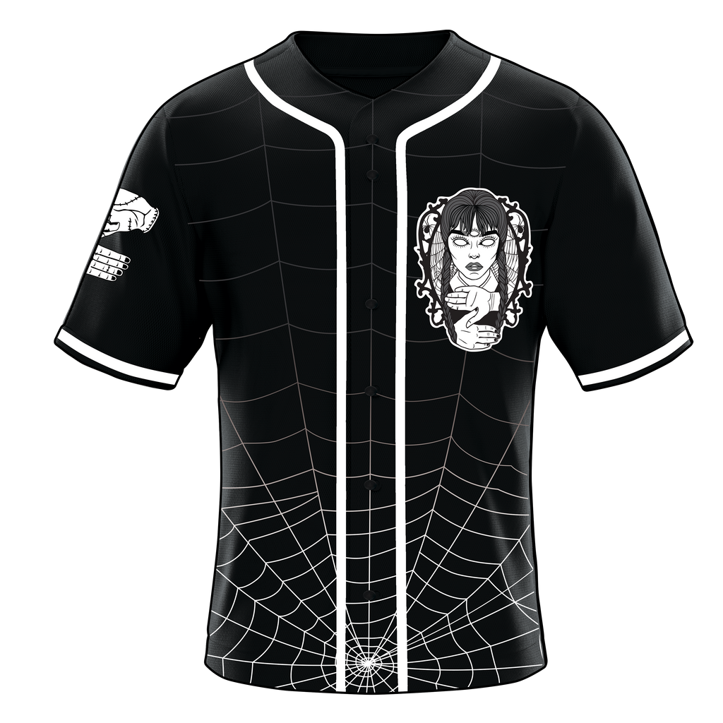 WEDS DEAD BASEBALL JERSEY