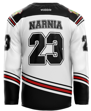 WOBBLE HAWKS V5 HOCKEY JERSEY