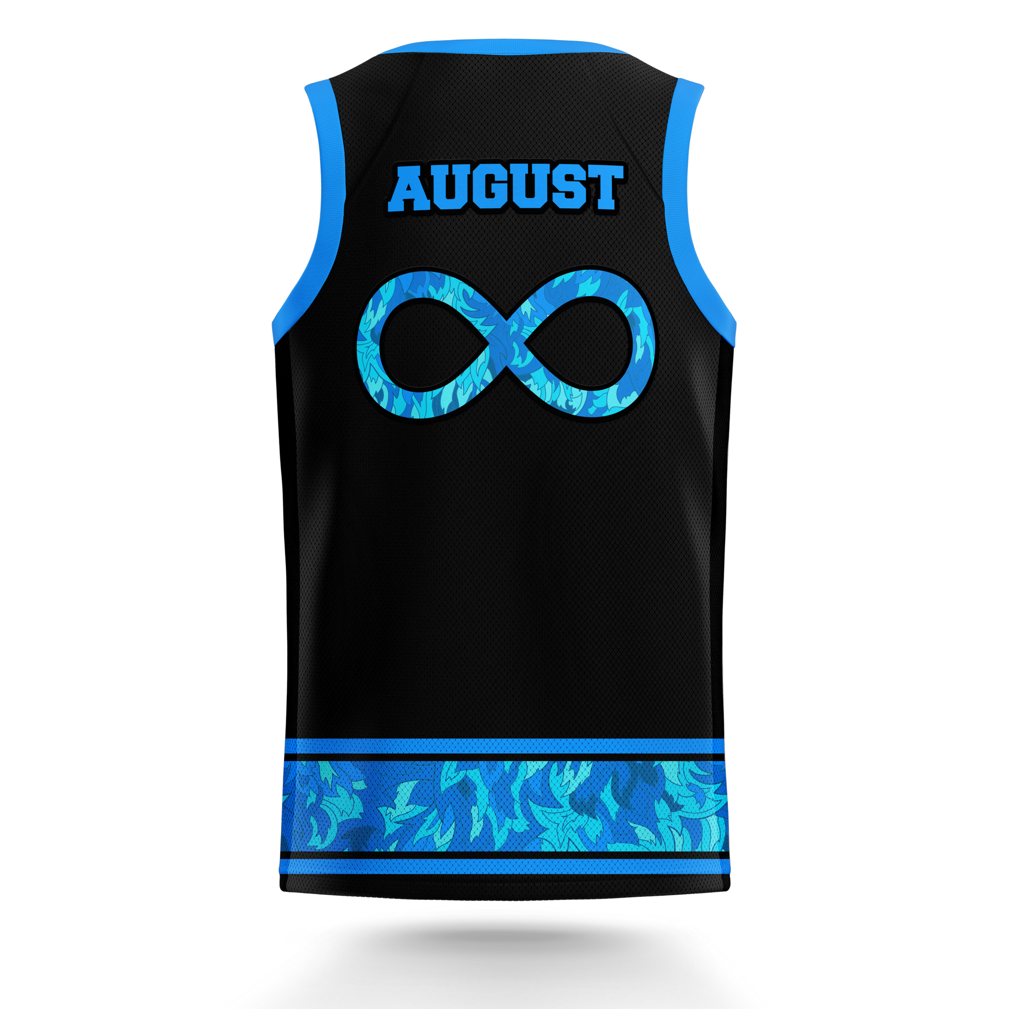 BLUE SPEAKER BASKETBALL JERSEY