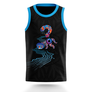 MARBLE HUNTING BASKETBALL JERSEY