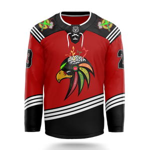 WOBBLE HAWKS V4 HOCKEY JERSEY