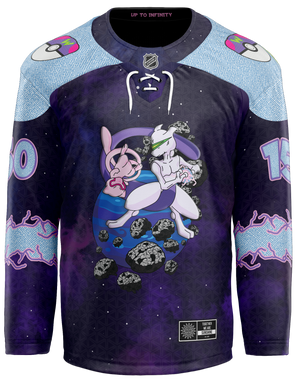 mewTWO WOBATTLE HOCKEY JERSEY